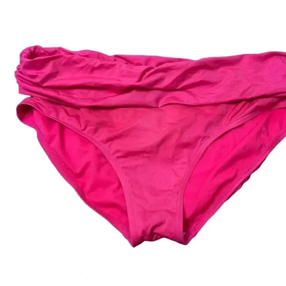 Kenneth Cole Reaction hot Barbie pink swimsuit bikini bottom size 2X - Picture 2 of 6